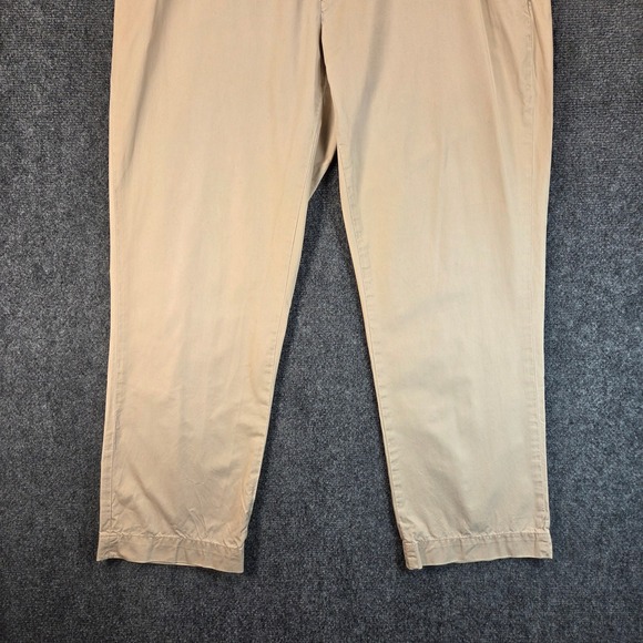 Polo Ralph Lauren Khaki Chino Pants Mens 38x30 Pima Cotton Classic Neutral - Picture 2 of 13